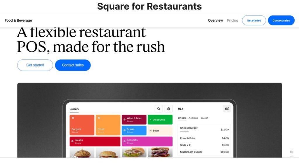 restaurant automation software