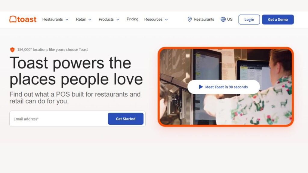 Toast- restaurant billing software